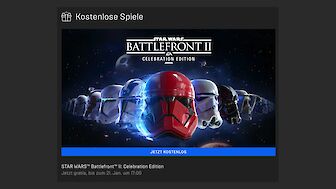 STAR WARS Battlefront II: Celebration Edition kostenlos im Epic Games Store