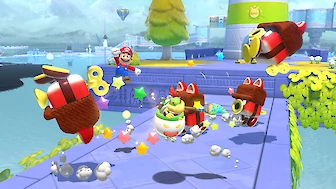 Screenshot vonSuper Mario 3D World + Bowser's Fury