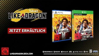 Yakuza: Like a Dragon seit dem 2. Februar für PlayStation 5 verfügbar und Legendäres Kostüm Set für kurze Zeit kostenlos