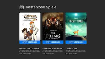 Aktuell gibt es fünf tolle Spiele kostenlos im Epic Games Store