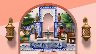 Innenhof-Oase-Set DLC - Die Sims 4