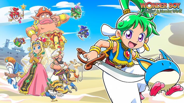 Wonder Boy: Asha in Monster World (PC, PS4, Switch, Xbox One) Test / Review
