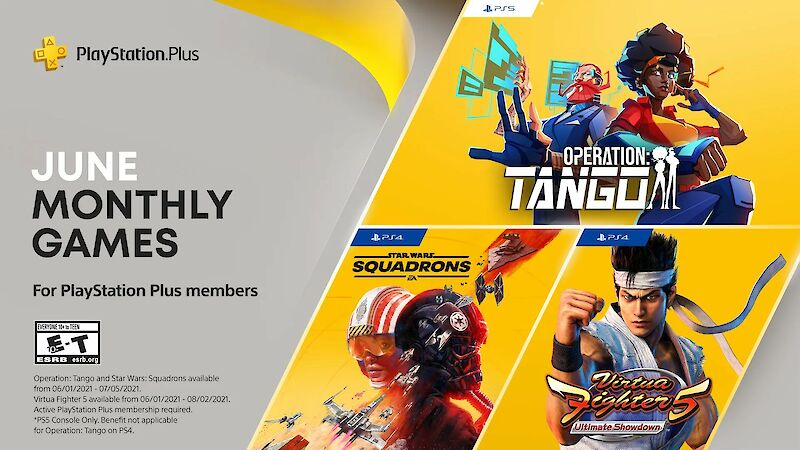 Ab morgen gibt es die neuen PlayStation Plus Spiele für Juni 2021