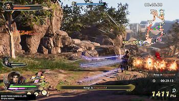 Screenshot von SAMURAI WARRIORS 5 (PS4)