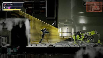 Screenshot vonMetroid Dread