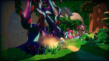 Screenshot von Die Schlümpfe – Mission Blattpest