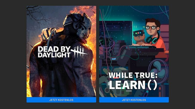 Dead by Daylight und while True: learn() kostenlos im Epic Game Store