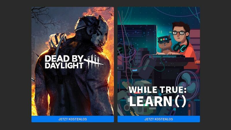 Dead by Daylight und while True: learn() kostenlos im Epic Game Store