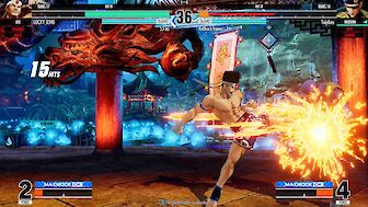 Screenshot von The King of Fighters XV