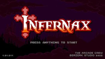 Titelbild von Infernax (PC, PlayStation 4, PlayStation 5, Nintendo Switch, Xbox One, Xbox Series X|S)