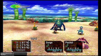Screenshot vonChrono Cross: The Radical Dreamers Edition