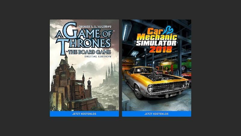 Diese Woche zwei kostenlose Spiele im Epic Games Store