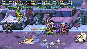 Screenshot von Teenage Mutant Ninja Turtles: Shredder's Revenge