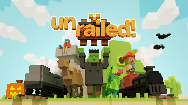 Koop-Multiplayer Unrailed! kostenlos im Epic Games Store