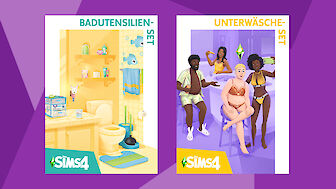 Die Sims 4 - Badutensilien- und Unterwäsche-Set verfügbar