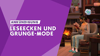 Die Sims 4 - neues Grunge-Revival-Set und Leseecke-Set verfügbar!