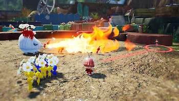 Screenshot von Pikmin 4