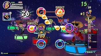 Screenshot von Samba de Amigo: Party Central