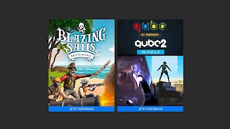 Blazing Sails und QUBE 1+2 kostenlos im Epic Games Store