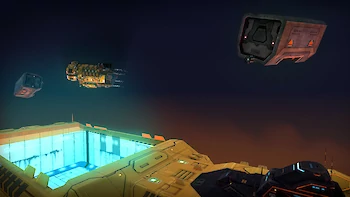 Screenshot von Space Docker VR