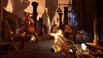 Screenshot vonMetal: Hellsinger VR