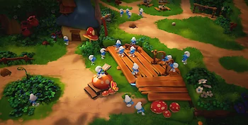 Screenshot von Die Schlümpfe - Abenteuer im Traumland
